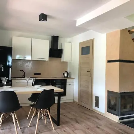 Nad Jeziorem Z Bania Holiday home *